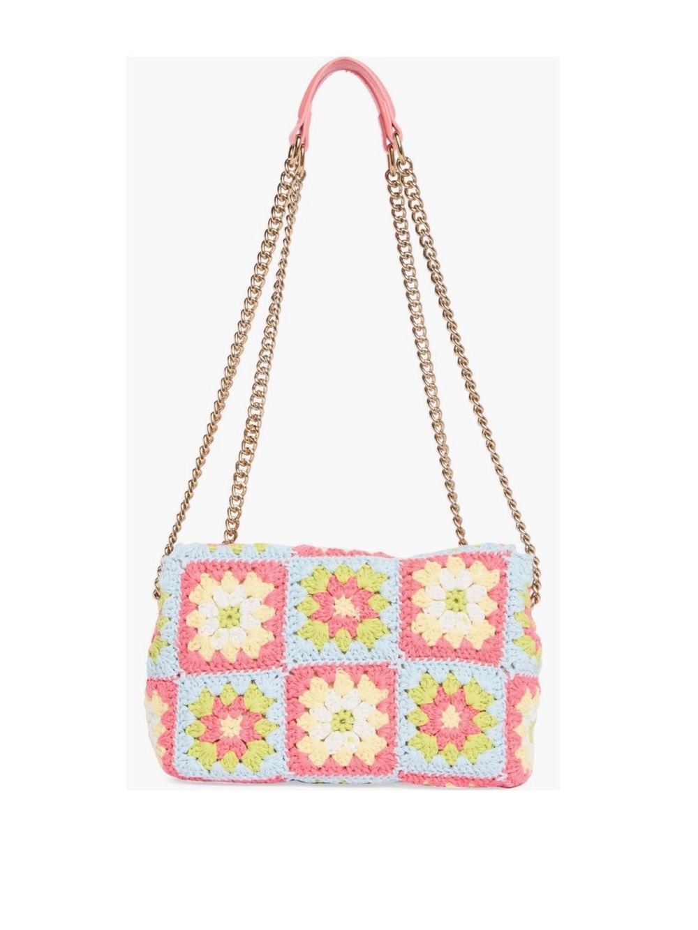 NWT Kurt Geiger Medium Crocheted Kensington Shoulder Bag - Picture 3 of 5